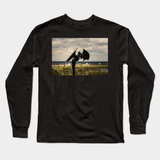 Black Dragon Landscape Long Sleeve T-Shirt